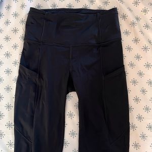 Lululemon 10 inch Fast and Free non reflective shorts